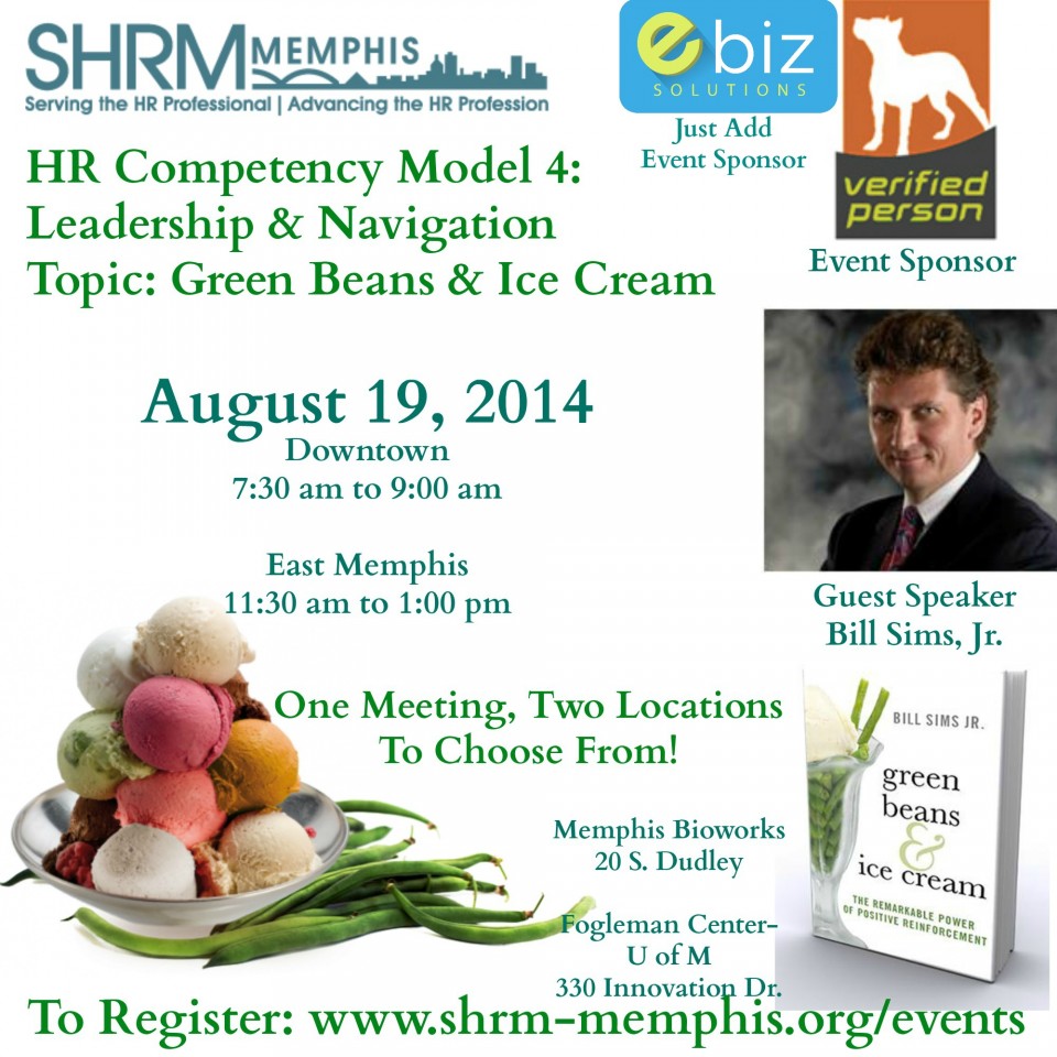 SHRM-Memphis August Event - Bill Sims